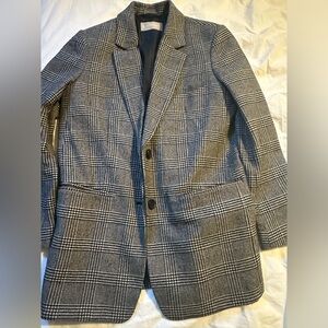 Everlane Glen Plaid jacket size 0, worn once!